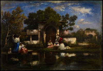 Serraglio, Costantinopoli, 1865-75 da Narcisse Virgile Diaz de la Peña